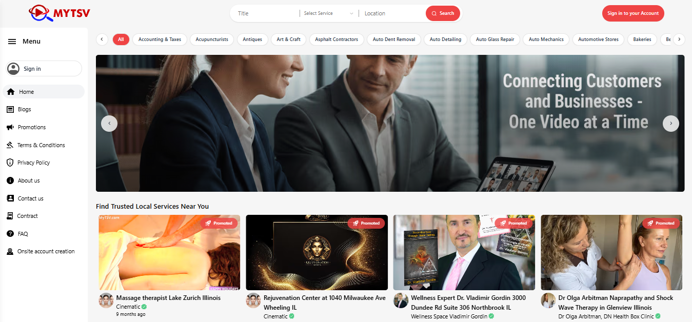 Mytsv Video Streaming Platform